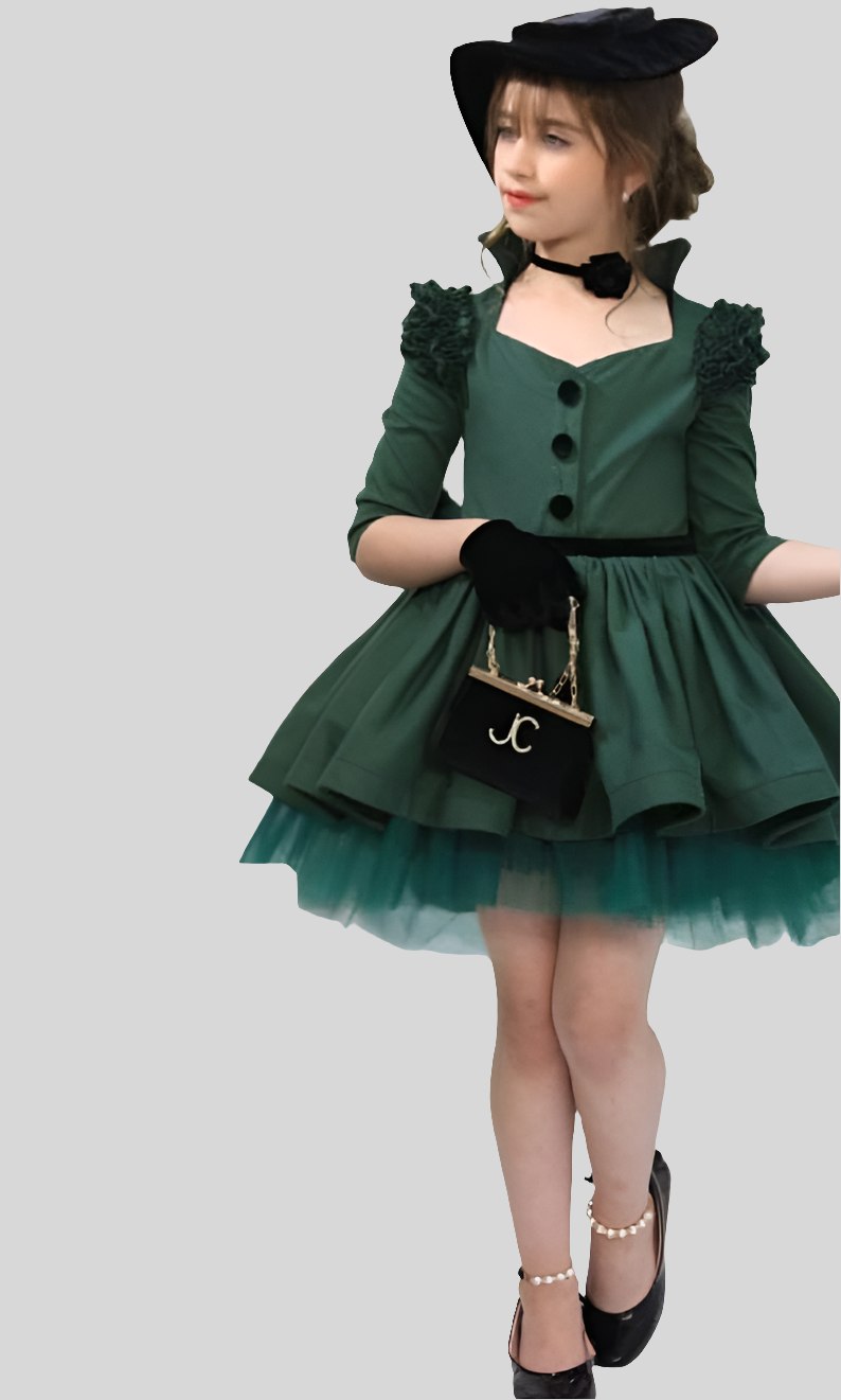 Green Royal Vintage Elegance