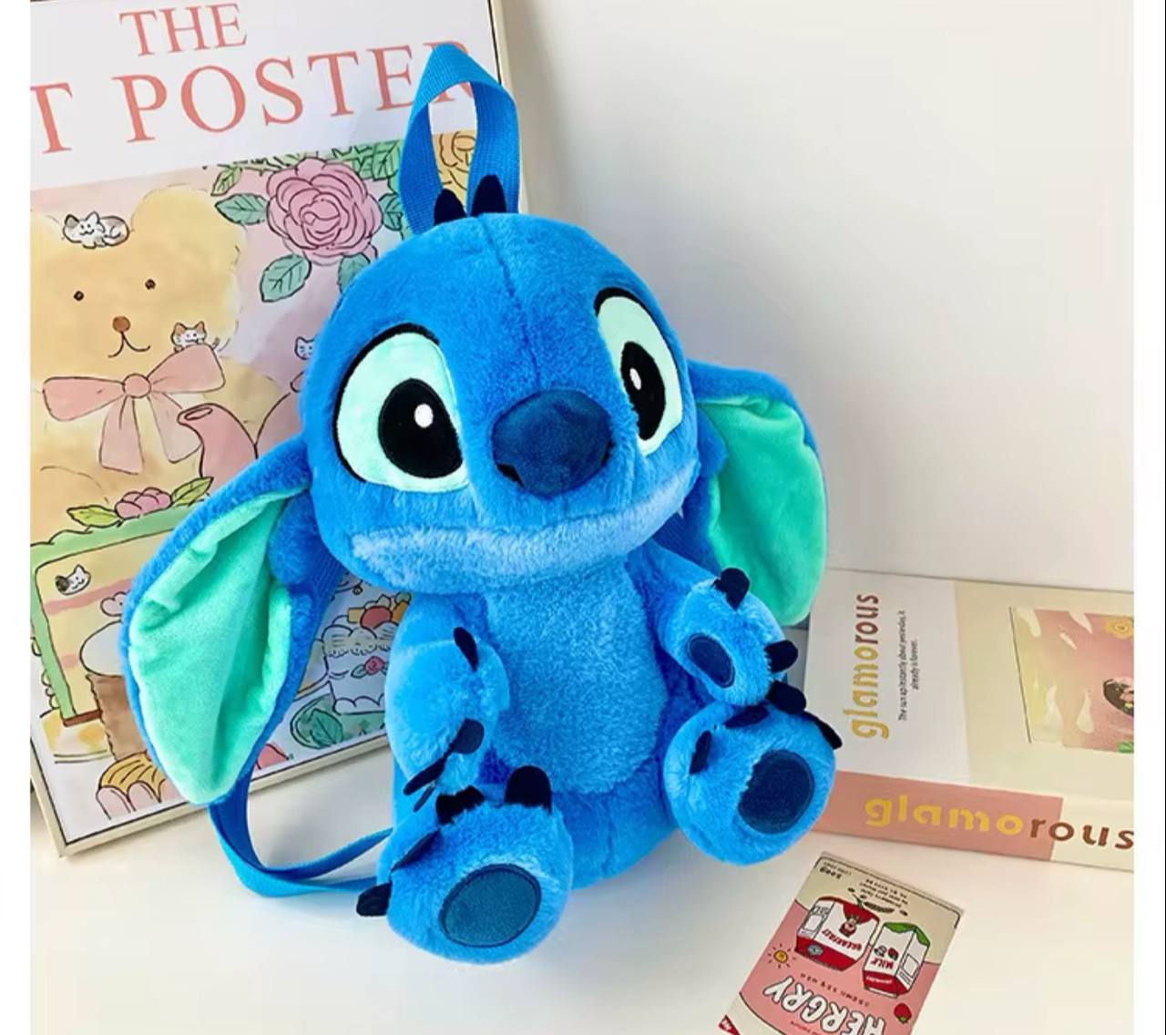 Blue Stitch Backpack