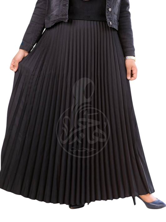 Black Chic waves skirt