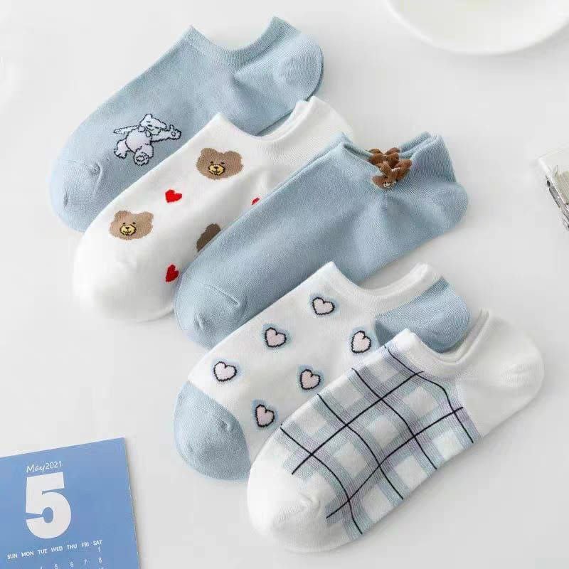 Baby blue socks