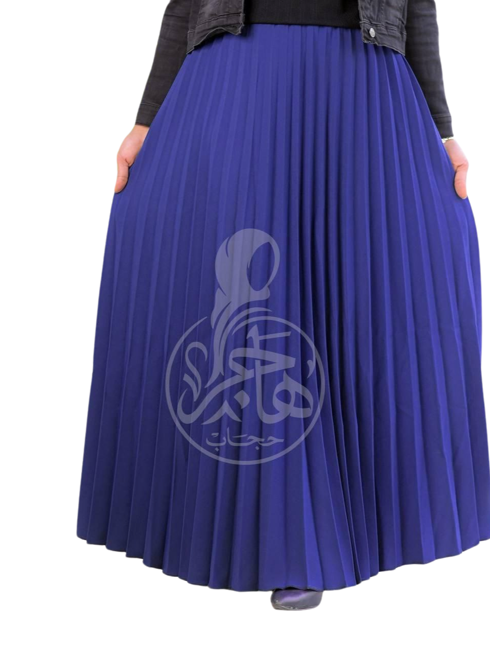 Purple Chic waves skirt