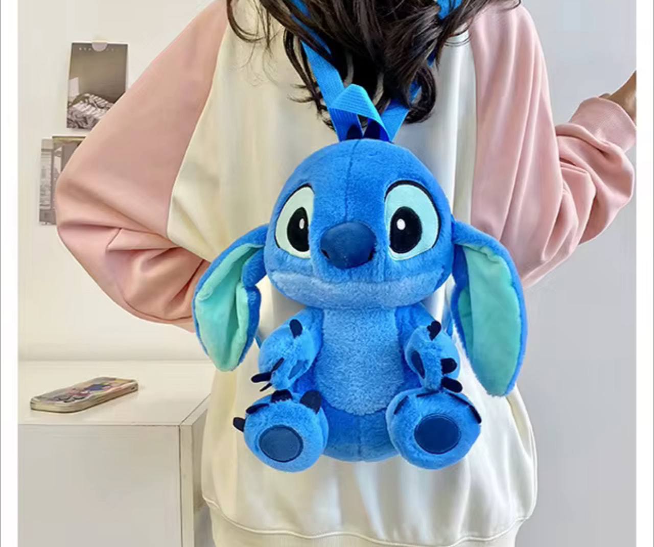 Blue Stitch Backpack