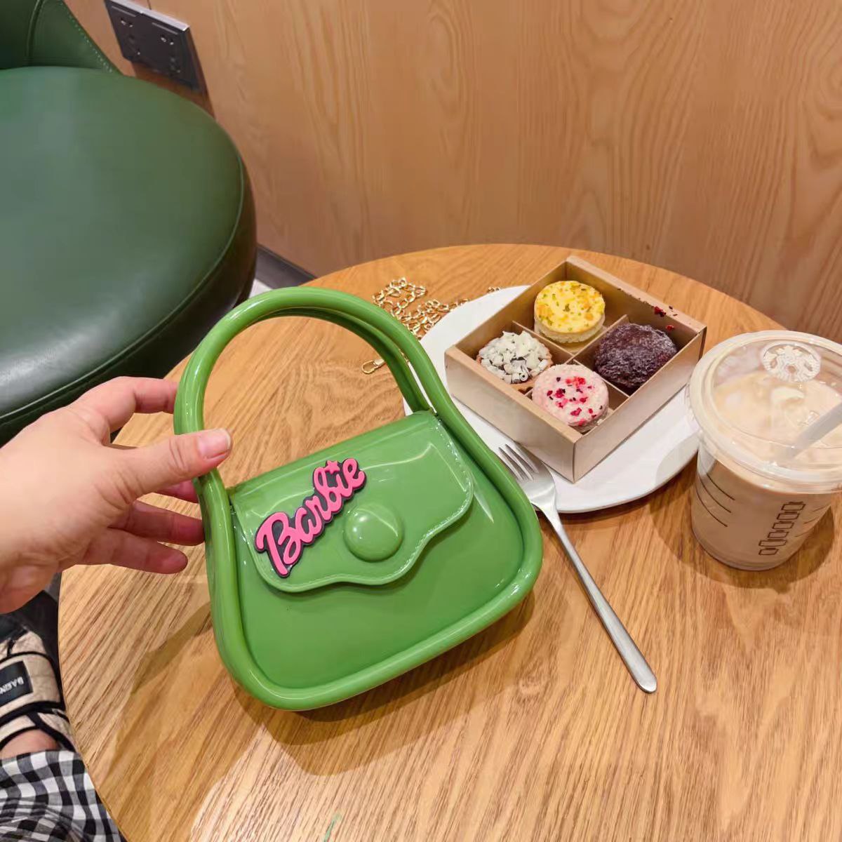 Green Barbie handbag