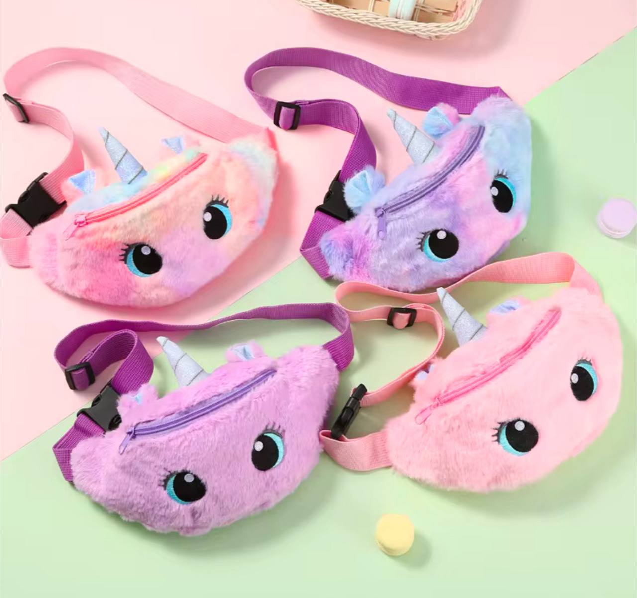 Two mixed colours Dreamy Unicorn Pouch