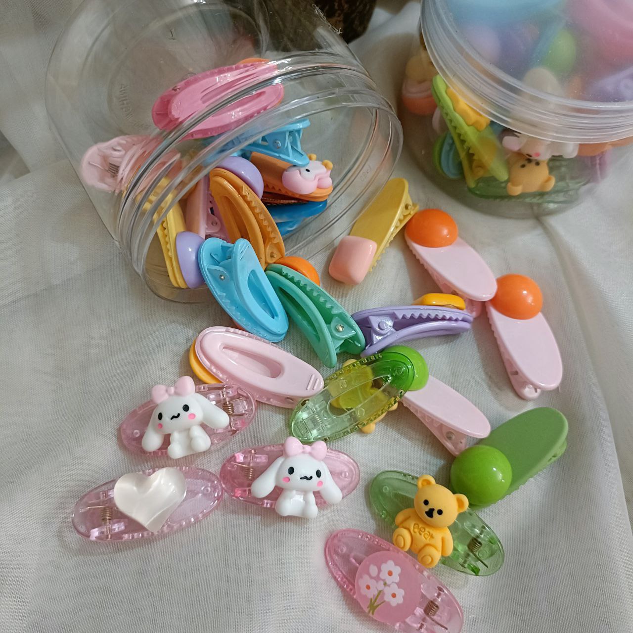 Colorful Cute Hair Clips Collection