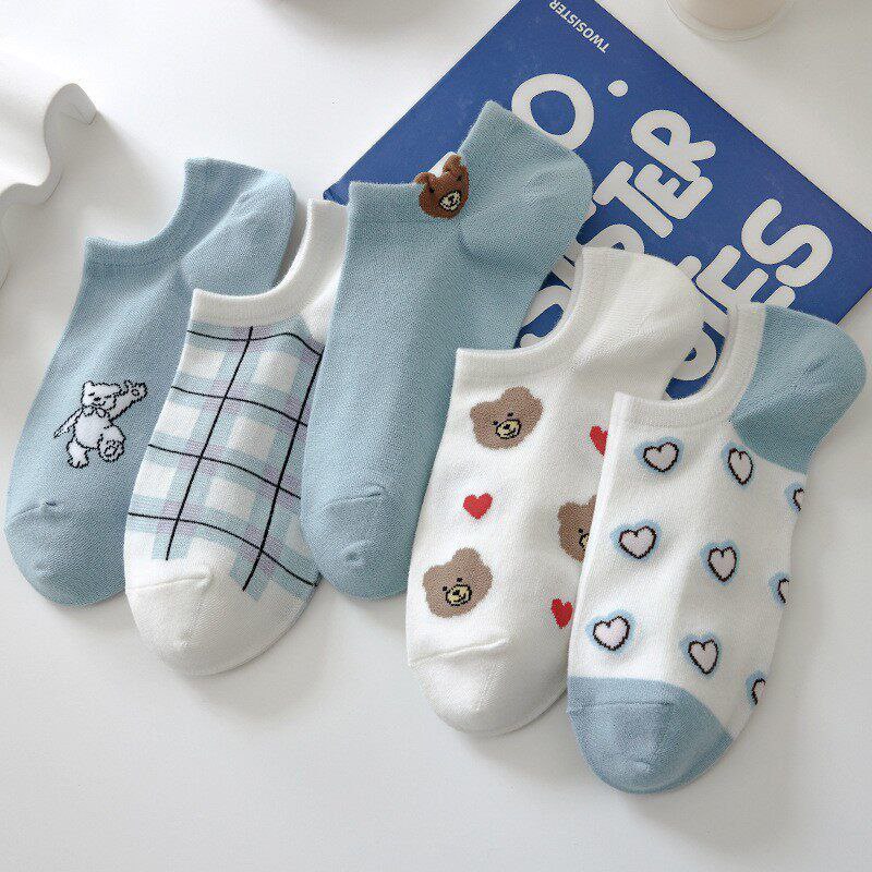 Baby blue socks