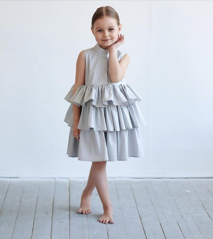 Grateful Ruffle Charm Dress