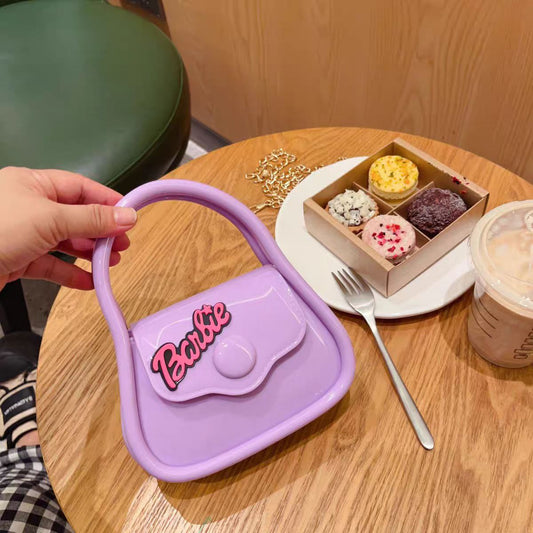 Purple Barbie handbag